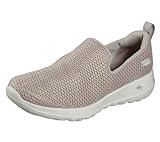 Skechers Women's Go Walk Joy Sneaker, Taupe, 9