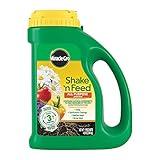 Miracle-Gro Shake 'N Feed All Purpose Plant Food, 4.5 lbs, Covers up to 180 sq. ft.