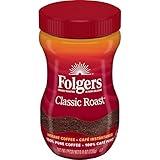 Folgers Classic Roast Instant Coffee, 8 Ounces