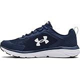 Under Armour Men's Charged Assert 9, Academy Blue (400)/White, 10 X-Wide US