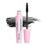 wet n wild Mascara Mega Volume - Vitamin E Enriched Volumizing, Smudge-Resistant Formula, Cruelty-Free, Gluten-Free, Sulfate-Free & Vegan - Black