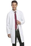 Dickies Plus Size Everyday Unisex 40 Inch Lab Coat, White, XXX-Large