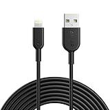 Anker iPhone Charger Cable, Powerline II Lightning Cable (10ft), Durable Cable, MFi Certified for iPhone Xs/XS Max/XR/X / 8/8 Plus /7/7 Plus, iPad 8