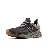 New Balance Men's Fresh Foam Roav V1 Running Shoe, Blacktop/Gum, 10