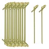 200 Pack Bamboo Cocktail Picks Bamboo Knot Skewers Fancy Toothpicks for Appetizers Handmade Bamboo Drinks Skewers with Looped Knot Party Supplies Food Sticks for Fruit Snacks Sandwiches (4.7 Inch)