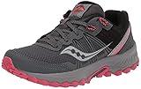 Saucony Women's Excursion TR14 Running Shoe, Charcoal/Coral, 7.5 W US