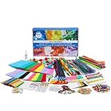 Kid Made Modern - Deluxe Arts and Crafts Supply Collection - 1500+ Piece - DIY Kids Crafts - Bulk Craft Set - Create Your Own Art - Includes Art Supplies & Reusable Storage Box - Ages 8+