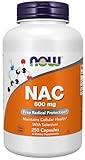 NOW Supplements, NAC (N-Acetyl Cysteine) 600 mg with Selenium, 250 Veg Capsules