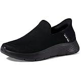 Skechers Men's Gowalk Flex Hands Free Slip-ins Athletic Slip-on Casual Walking Shoes Sneaker, Black, 9.5