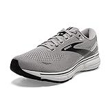 Brooks Men's Ghost 15 Neutral Running Shoe - Alloy/Oyster/Black - 11 Wide