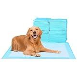 FluffyDream Super Absorbent Waterproof Dog and Puppy Pet Training Pad, Housebreaking Pet Pad,Blue (17.6"x23.6" (50PCS))