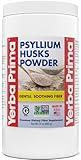 Yerba Prima Psyllium Husk Powder - 24 oz - Fine Ground, Unflavored, Sugar Free - Natural Fiber Supplement - Also for Baking - Contains Both Soluble & Insoluble Bulk for Regularity Support