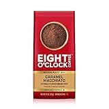 Eight O'Clock Coffee Caramel Macchiato, 11 Ounce (Pack of 1) Medium Roast 100% Arabica Ground Coffee, Caramel, Creamy, Smooth