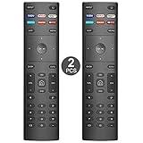 for VIZIO Smart TV Remote Replacement, Universal for VIZIO Remote Control XRT136【Pack of 2】