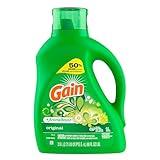 Gain + Aroma Boost Liquid Laundry Detergent, Original Scent, 61 Loads, 88 fl oz, HE Compatible