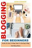 BLOGGING FOR BEGINNERS: Guide On How To Blog, Steps To Starting A Blog And Many More