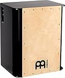 Meinl Percussion Pickup Vertical Subwoofer Bass Cajon Box Drum with Snares and Electronics for Amp or PA System — NOT Made in China — Play with Your Hands, Baltic Birch, 2-Year Warranty (PSUBCAJ6B)