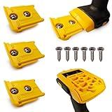 3 Pack Tool Holder Wall Mount for DeWalt 20v/60v Cordless Tools - Snap Fit Drill Holder Wall Mount for DeWalt Tool Hanger with 6 Screws - Easy to Install, Screw in and Lock