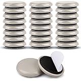 1-1/4" Furniture Sliders for Carpet & Hardwood Floors, 24PCS Furniture Pads for Quickly and Easily Move Any Item and Protect The Floor