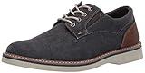 Nunn Bush Men's Barklay Canvas Plain Toe Oxford Lace Up, Gunmetal,10 M US