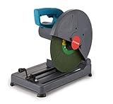 REDLOONG Chop Saw, 15-Amp, 14-Inch Abrasive Cut Off Chop Saw Power Metal-Cutting（With two cutting pieces）