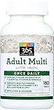 365 Everyday Value, Adult Multi with Iron, 180 ct