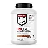 Muscle Milk Pro Series Protein Powder Supplement, Knockout Chocolate, 5 Pound, 28 Servings, 50g Protein, 3g Sugar, 20 Vitamins & Minerals, NSF Certified for Sport, Workout Recovery