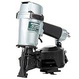 Metabo HPT Roofing Nailer, Pro-preferred Pneumatic Power Nailers in Roofing tools, Pneumatic Roofing Nailer for Asphalt Roofing Shingles, Nailer 16 Degree 7/8″ to 1-3/4″ Roofing Nails, NV45AB2