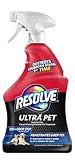 Resolve Ultra Pet Odor and Stain Remover Spray, Carpet Cleaner, 32oz (Pack of 1)