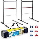 Triumph Sports Triumph Press Fit Ladderball Set - Includes 6 Soft Bolas and Carry Case