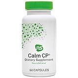 NeuroScience Calm CP - Helps Lower Cortisol - Banaba Leaf, Phosphatidylserine & Taurine Supplement - Stress Management, Calm & Mood Support (60 Capsules)