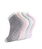 Breslatte Non Slip Socks Hospital Socks with Grips for Women Grip Socks for Women Fluffy Socks with Grips for Women Slipper Socks Gripper Socks