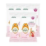 Little Bellies Organic Strawberry Pick-Me Sticks Baby Snack (Pack of 5 x 0.56 oz Individual Packs)