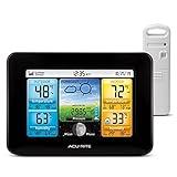 AcuRite Wireless Home Weather Station with Color Display, Indoor Outdoor Thermometer and Temperature Sensor