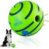 HYQ Wobble Giggle Ball for Dogs, Wiggle Ball Dog Toy, Interactive Dog Toys for Large Dogs, Fun Giggle Sounds When Rolled or Shaken Perfect Dog Gift-5.51 inch