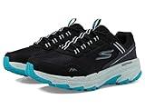 Skechers Women's Go Run Trail Altitude 2.0 Sneaker, Black/Aqua, 8.5