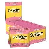 Honey Stinger Organic Pink Lemonade Energy Chew | Gluten Free & Caffeine Free | for Exercise, Running and Performance | Sports Nutrition for Home & Gym, Pre and Mid Workout | 12 Pack, 21.6 Ounce