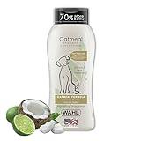 Wahl USA Dry Skin & Itch Relief Pet Shampoo for Dogs – Oatmeal Formula with Coconut Lime Verbena & Pet Friendly Formula, 24 Oz - Model 820004A