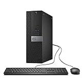 Dell Optiplex 7040 Business SFF Computer Small Tower PC (Intel Core i5-6500, 16GB Ram, 256GB SSD, DVD-RW, WiFi) Win 10 Pro (Renewed)