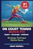 ON COURT TENNIS QUICK-FIX BOOK: STRATEGY, TECHNIQUE, MENTAL GAME