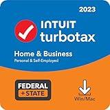 TurboTax Home & Business 2023 Tax Software, Federal & State Tax Return [Amazon Exclusive] [PC/Mac Download]