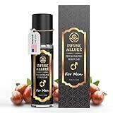 Infuse Allure Premium Pheromone Perfume Oil for Men - Bold, Extra Strength Formula - Irresistible French made Fragrance Blend with%100 Natural Pure Jojoba Oil - Long-lasting Scent 10ml