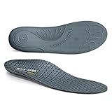 Walkhero Orthotic Inserts for Plantar Fasciitis, Arch Support Insoles for Everyday Comfort and Support, Relieve Foot Pain and Flat Foot (Mens 9-9 1/2 | Womens 11-11 1/2 Gray)