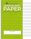 Standard Wirebound Manuscript Paper (Green Cover)