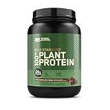 Optimum Nutrition Gold Standard 100% Plant Based Protein Powder, Gluten Free, Vegan Protein for Muscle Support and Recovery with Amino Acids - Rich Chocolate Fudge, 20 Servings (Packaging May Vary)