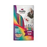 Nulo Freestyle Grain-Free Perfect Purees Premium Wet Cat Treats, Squeezable Meal Topper for Felines, High Moisture Content to Support Hydration, 0.5 Ounces in each Lickable Wet Cat Treat Pouch