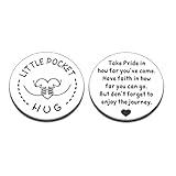 Back to School Essentials for Students,Summer School Supplies,First Day of School Gifts,Off to College Gifts for Girls Boys Him Her,Pocket Hug Token,Freshman Year Gift,Sobriety Birthday Gifts for Girl