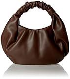 The Drop Women's Addison Soft Volume Top Handle Bag, Chocolate, One Size