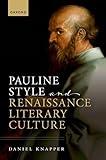 Pauline Style and Renaissance Literary Culture