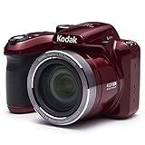 Kodak AZ401RD Point & Shoot Digital Camera with 3" LCD, Red